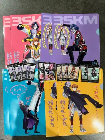 세븐일레븐 니지산지 클리어 파일 클리어 카드