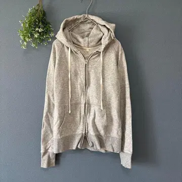 무인양품 [S] 성숙 캐주얼 남성용 코튼 100 더블 집업 후드티