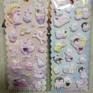 2개 씰 쫀득쫀득 마쉬멜로우 씰