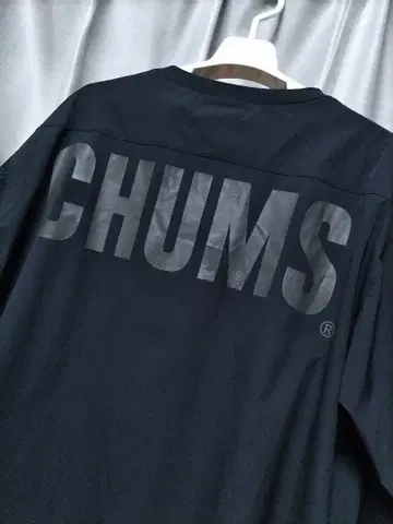 새상품급 참스 나일론 롱 슬리브 블랙