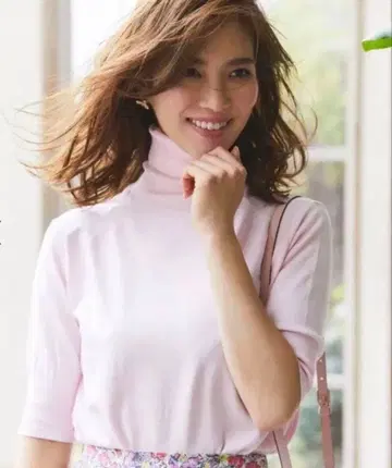 미사용 새상품 SEVEN TEN 니트 핑크