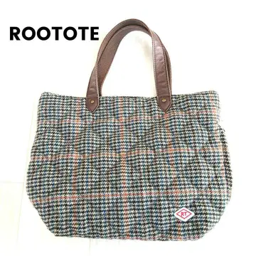 ROOTOTE 루트토트 RT 체크 무늬 토트백