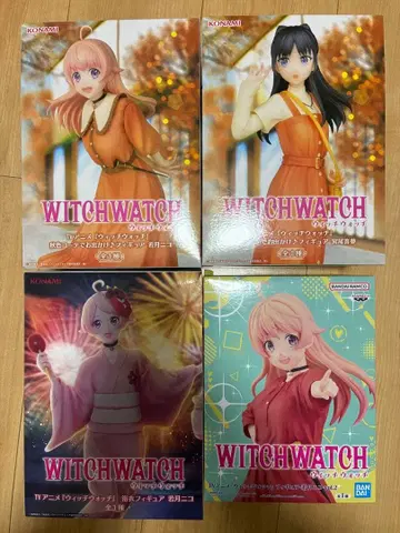 익명 배송! WITCHWATCH 가을 코디 유카타 피규어 4종 세트