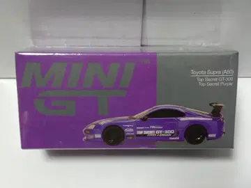 MINI GT 1/64 도요타 수프라 탑 시크릿 GT300 보라색