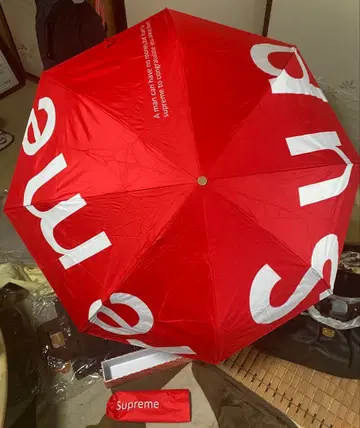 접이식 우산 레드