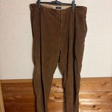 CONSENSUS 코듀로이 브라운 팬츠