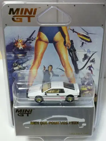 MINI GT 1/64 로터스 에스프리 터보 화이트 프랑스어