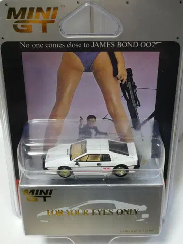 MINI GT 1/64 로터스 에스프리 터보 화이트 영어