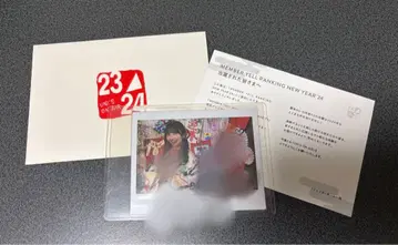 코니시 나나미 유니에어 친필 사인 폴라로이드