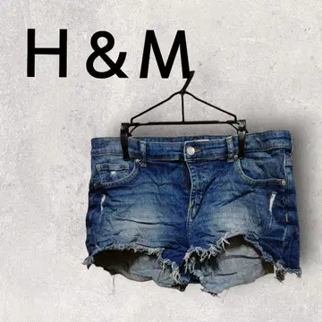 H&M [12] 데님 숏팬츠 라이트 블루