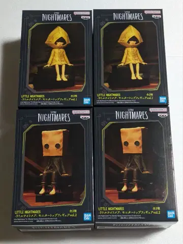LITTLE NIGHTMARES 리틀 나이트메어 4체 세트 미개봉 새상품