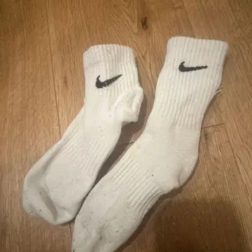 매니아용 Nike 화이트 크루 삭스