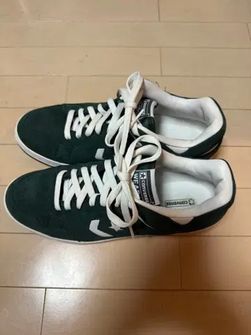 Converse 다크 그린 스니커즈