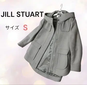 질스튜어트 후드 부착 코트 S 사이즈 겨울