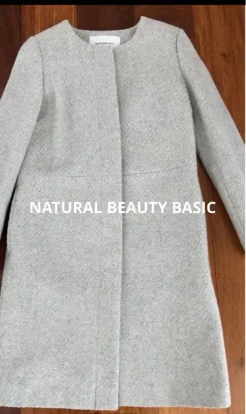 [ 새상품 ] NATURAL BEAUTY BASIC 체스터 코트 S