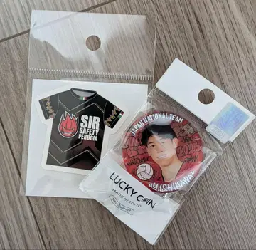 이시카와 유키 선수 럭키 코인 페루자 스티커