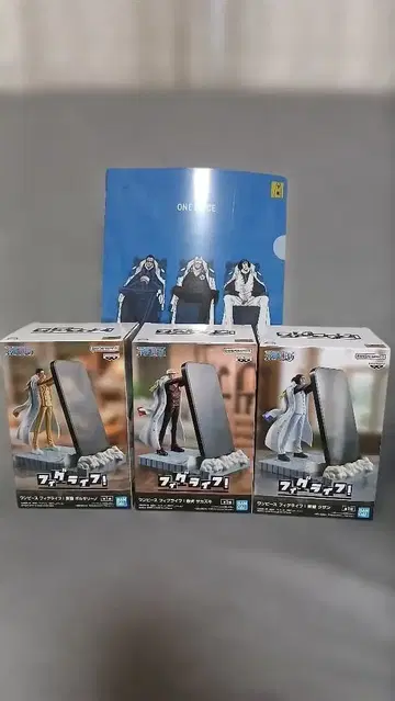 원피스 피규어 로로노아 조로 3체 세트 (덤 포함)