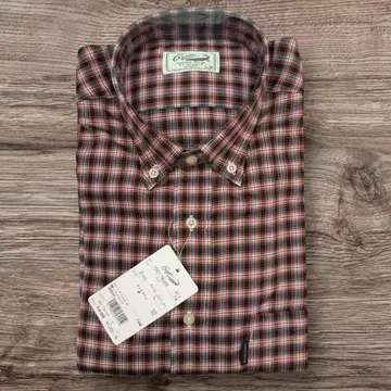 26D4 [택 포함 새상품] Crocodile 크로커다일 긴팔 체크 셔츠