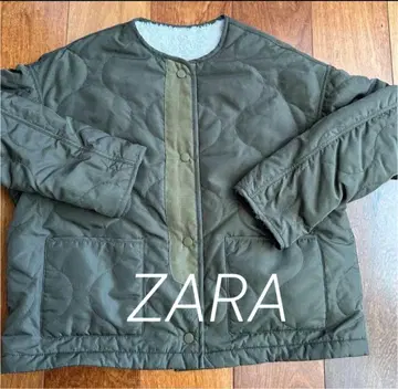 [컨디션 최상] ZARA 퀼팅 자켓 리버서블 자켓