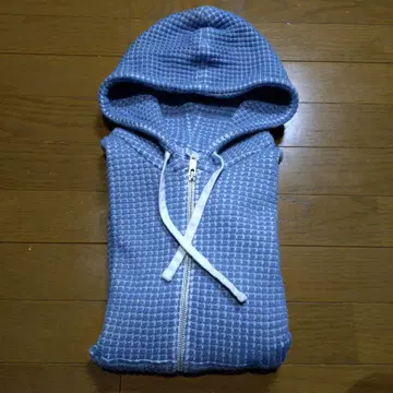 씨 그린 와플 원단 후드 부착 후드티 기간 한정 가격 인하