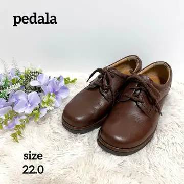 [ 페달라 ] pedala 레이스업 22.0 가죽 컴포트 브라운