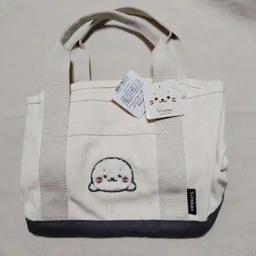 시로탄 칸막이 포함 미니 토트백
