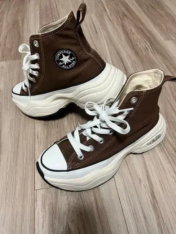 CONVERSE ALL STAR 브라운 통굽 하이컷