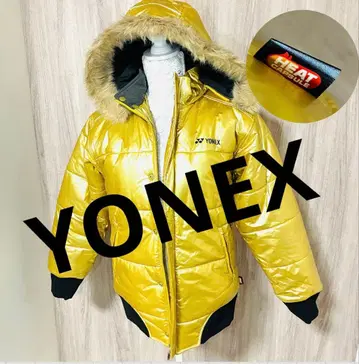 미사용급 요넥스 골드 다운 자켓 퍼 히트 울트라 웜