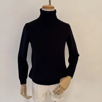 로베르토 콜리나 / 터틀넥 니트 / 다크 네이비 / 46