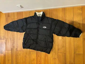 90s 퍼스트 다운 리버서블 다운 자켓 L 두툼한