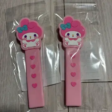 산리오 부채 그립 마이멜로디 2개 세트