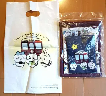 치이카와 (먼작귀) 한큐 기차 복조리 3세트 쇼핑백