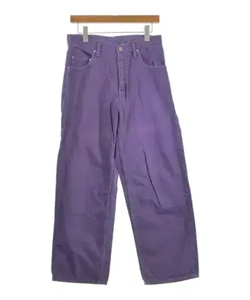 준 레드 데님 팬츠 남성용