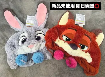 디즈니 리조트 주토피아 닉 주디 팬캡 세트