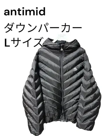antimid 다운 파카 L 사이즈 블랙