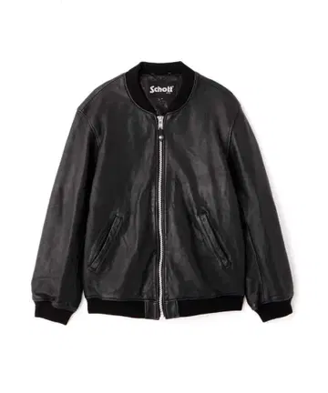 Schott LEATHER BOWERY 가죽 자켓 바와리 MA-1