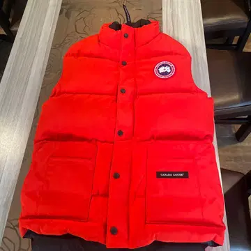 Canada Goose 다운 베스트 레드 오렌지