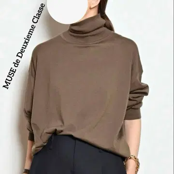 새상품급/24AW 완판템 MILLENNIUM 터틀넥 와이드 풀오버