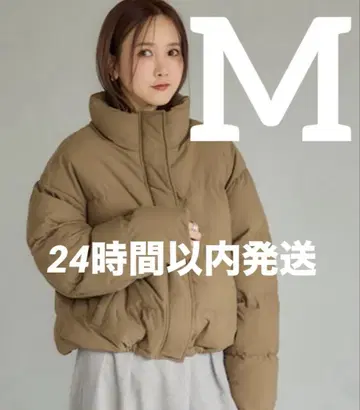 시마무라 다나카 리나 mysa closet 스탠드 카라 다운 자켓 M