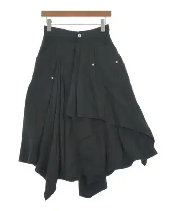 캔디 스트리퍼 롱 맥시 길이 스커트 여성용