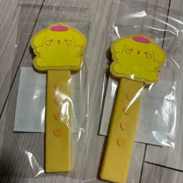 산리오 부채 그립 폼폼푸딩 2세트