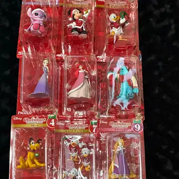 디즈니 크리스마스 오너먼트 복권 9종 세트