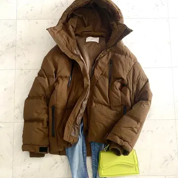 새상품급 투디풀 TODAYFUL 후디 다운 자켓 38