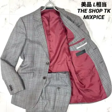 더 샵 TK 믹스피스 수트 글렌체크 L 상당