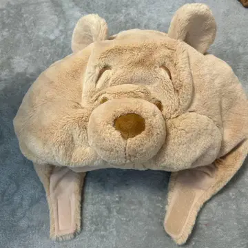 겨울 디즈니 곰돌이 푸 팬캡