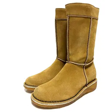 새상품급 REGAL 리갈 스웨이드 가죽 부츠 S 사이즈 베이지