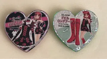 프리티 리듬 프리즘 스톤 고딕 데빌 원피스 데빌 롱 부츠