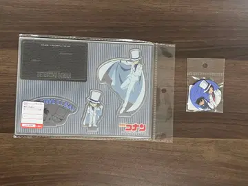 시마무라 코난 파자마 세트 아크릴 스탠드, 캔 배지만