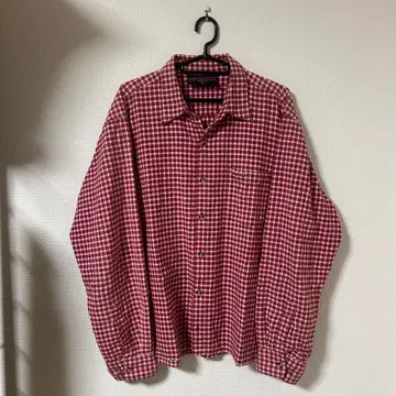 90s~00s VANS 체크 긴팔 셔츠