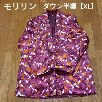 모리린 기하학 패턴 다운 반텐 size [ XL ] 루즈한 사이즈